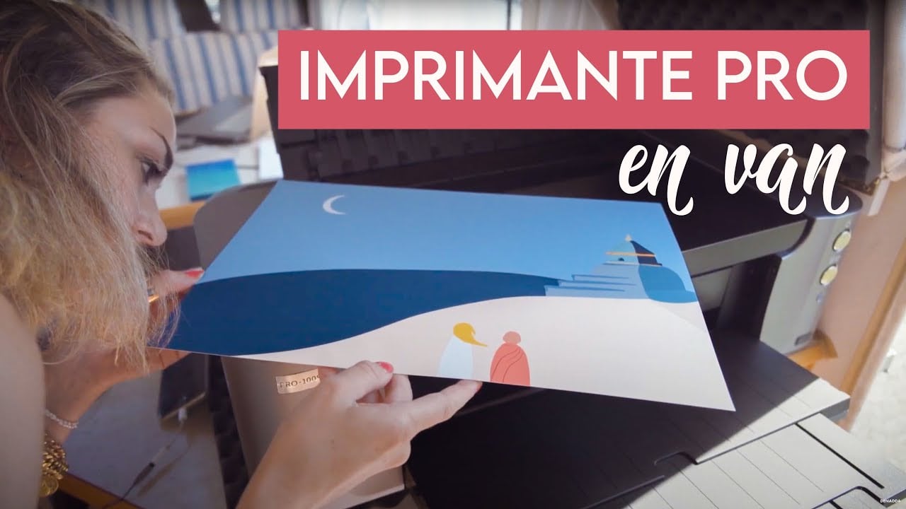 Une imprimante pro en VAN ? | Dernière solution la Dépanneuse !