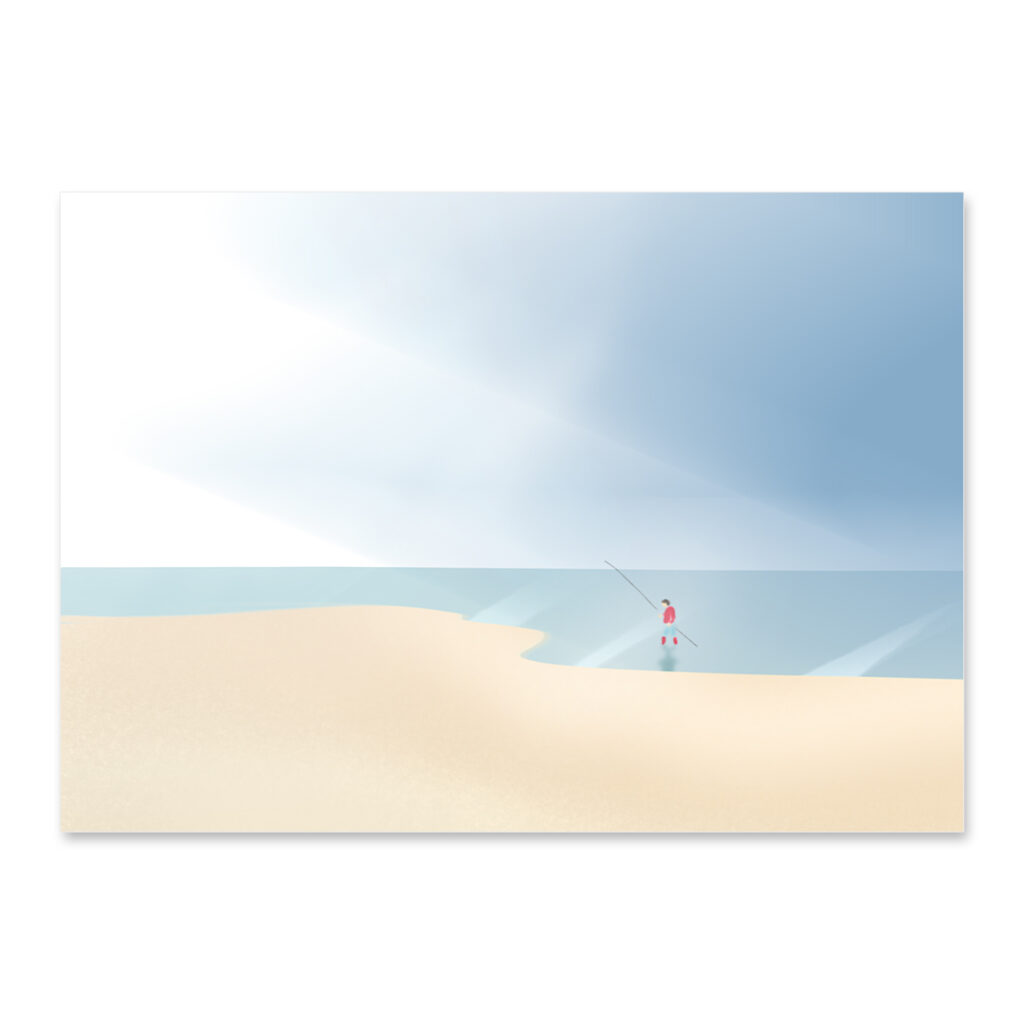 Affiche plage, Bord de mer, Playa - DENADDA