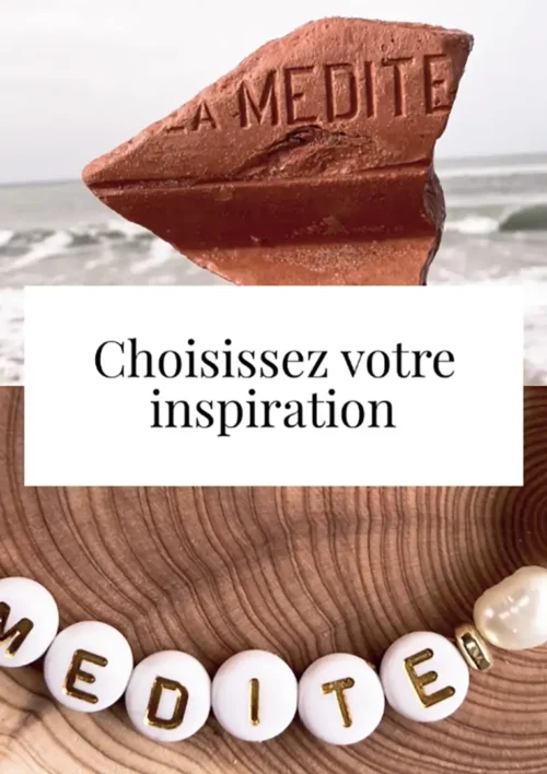 Bracelet à personnaliser - Love note Bracelet message personnalisé. Bijou en perle d'eau douce avec lettres dorés. DENADDA