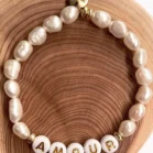 Bracelet message personnalisé love note. Bijou DENADDA