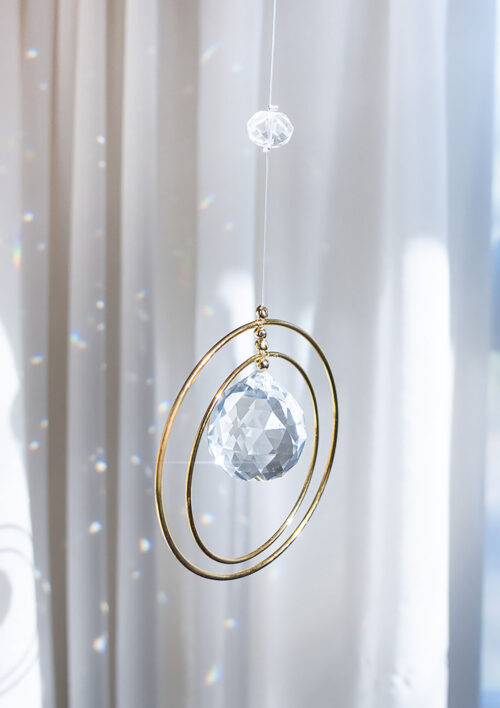 Attrape soleil en cristal - Mandala Attrape soleil cristal. DENADDA