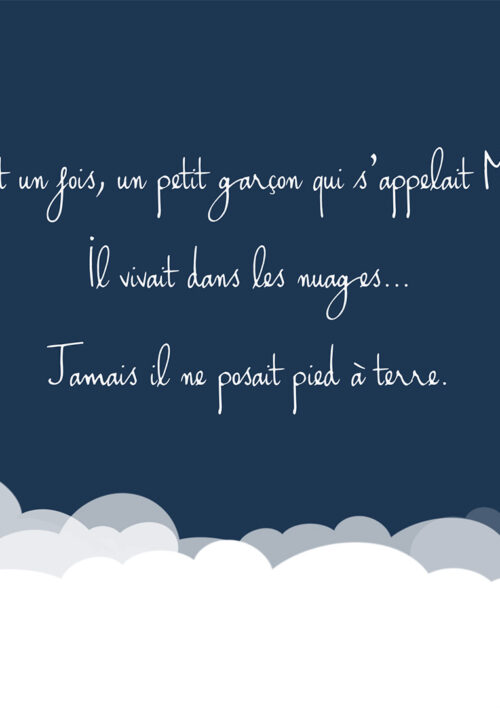 Livre - Marin dans les nuages Il était une fois, un petit garçon qui s'appelait Marin... un conte philosophique de DENADDA