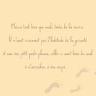 Extrait du conte philosophique Marin dans les nuages. Collection DENADDA.