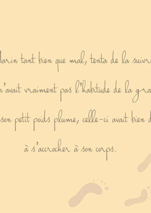 Livre - Marin dans les nuages Extrait du conte philosophique Marin dans les nuages. Collection DENADDA.