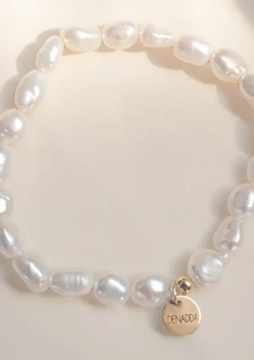 Bracelet perles d'eau douce - Ondine Bracelet perles d'eau douce. Ondine un bijou fait main par DENADDA