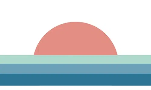 DENADDA Logo sunset, coucher de soleil