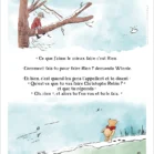 Illustration Winnie l’ourson et Jean-Christophe, ne rien faire. Une affiche de Denadda inspirée par A.A. Milne & E.H. Shepard.