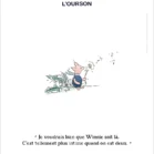 Affiche Porcinet de Winnie l'ourson. Une illustration de Denadda inspirée par A.A. Milne & E.H. Shepard.