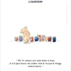 Affiche Winnie l'ourson et ses pots de miel. Une illustration de Denadda inspirée par A.A. Milne & E.H. Shepard.