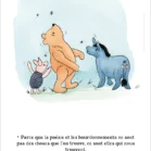 Illustration Winnie l'ourson et la poésie. Une affiche de Denadda inspirée par A.A. Milne & E.H. Shepard.