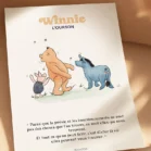 Poster Winnie l'ourson et la poésie. Une illustration de Denadda inspirée par A.A. Milne & E.H. Shepard.