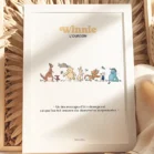 Tableau Winnie l'ourson et ses amis. Une illustration de Denadda inspirée par A.A. Milne & E.H. Shepard.