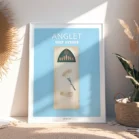Tableau personnalisé avec prénom Anglet Surf Avenue. Denadda
