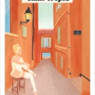 Affiche Saint-Tropez vintage avec Brigitte Bardot. Illustration de Denadda