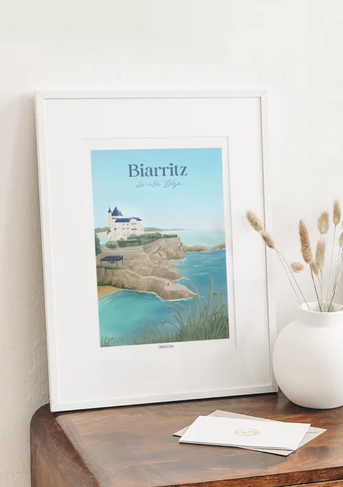 Cadre Biarritz "La Villa Belza" Cadre Biarritz La Villa Belza. Denadda