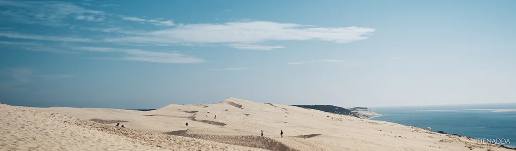Panorama de la Dune du Pilat Panorama de la Dune du Pilat. Denadda