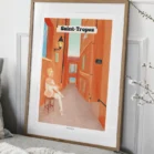 Tableau Saint-Tropez avec Brigitte Bardot. Denadda