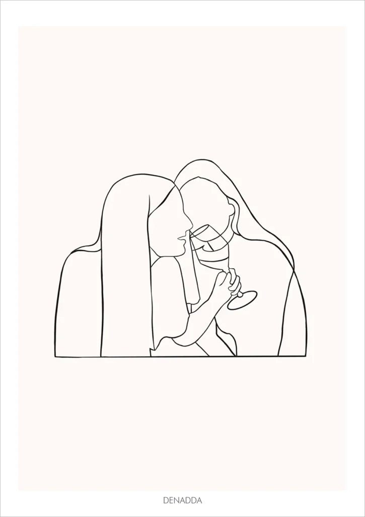 Dessin Minimaliste Couplenull