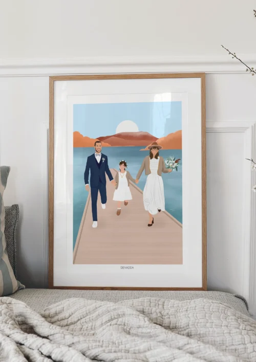 Tableau personnalisé à partir de plusieurs photos Tableau personnalisé à partir de plusieurs photos par Denadda.